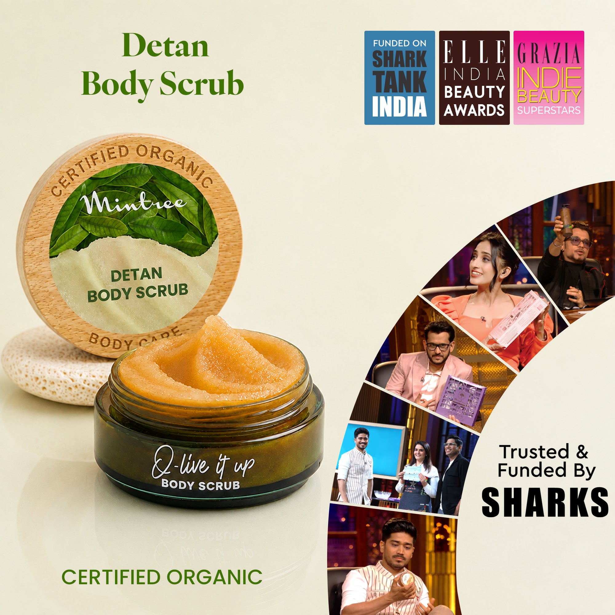 BRIGHTENING Olive Body Scrub 150 gm