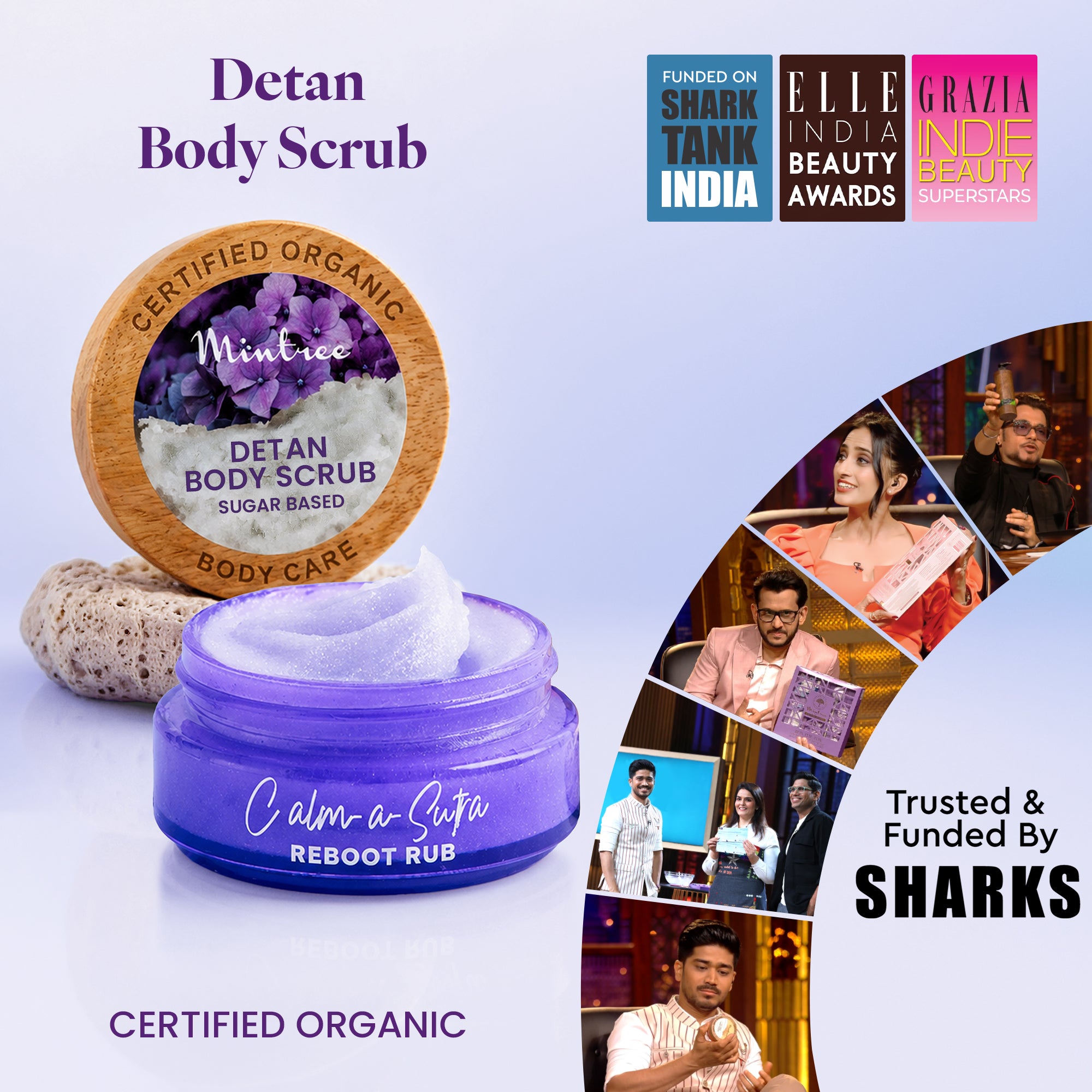 BRIGHTENING Calm-A-Sutra Body Scrub 150 gm