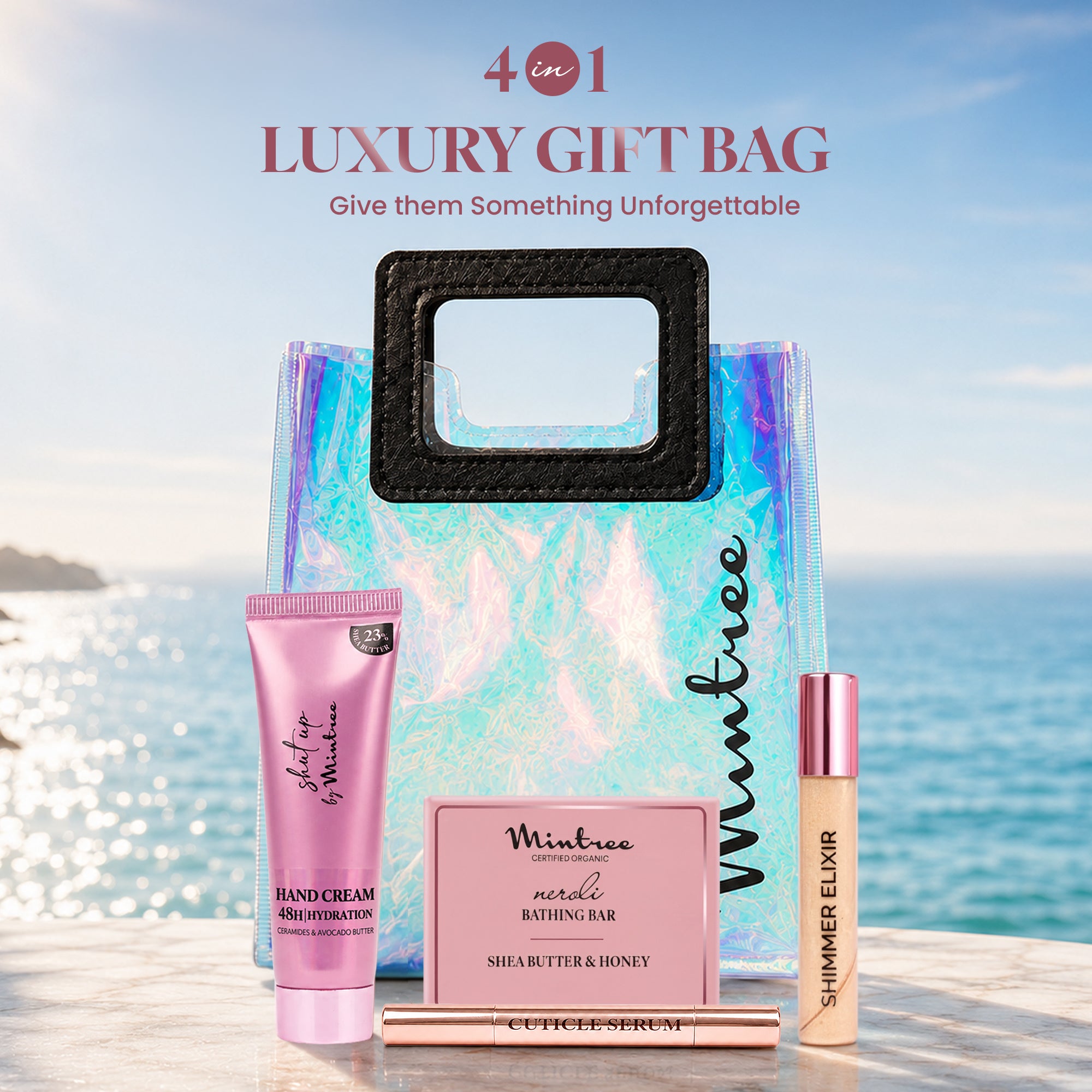 4-IN-1 SHUT UP GIFT BAG FOR WOMEN (145 gm / ml)