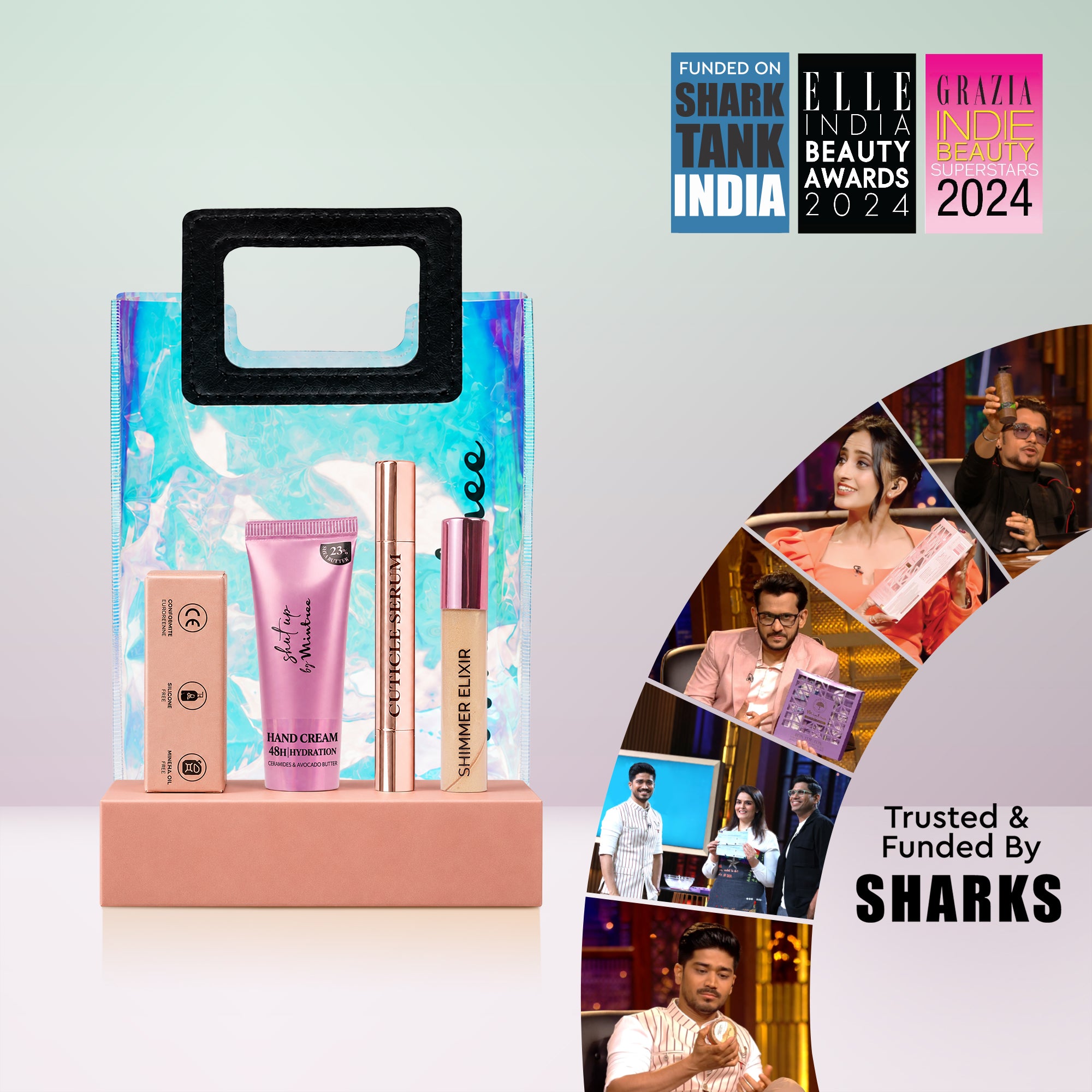 4-IN-1 SHUT UP GIFT BAG FOR WOMEN (145 gm / ml)