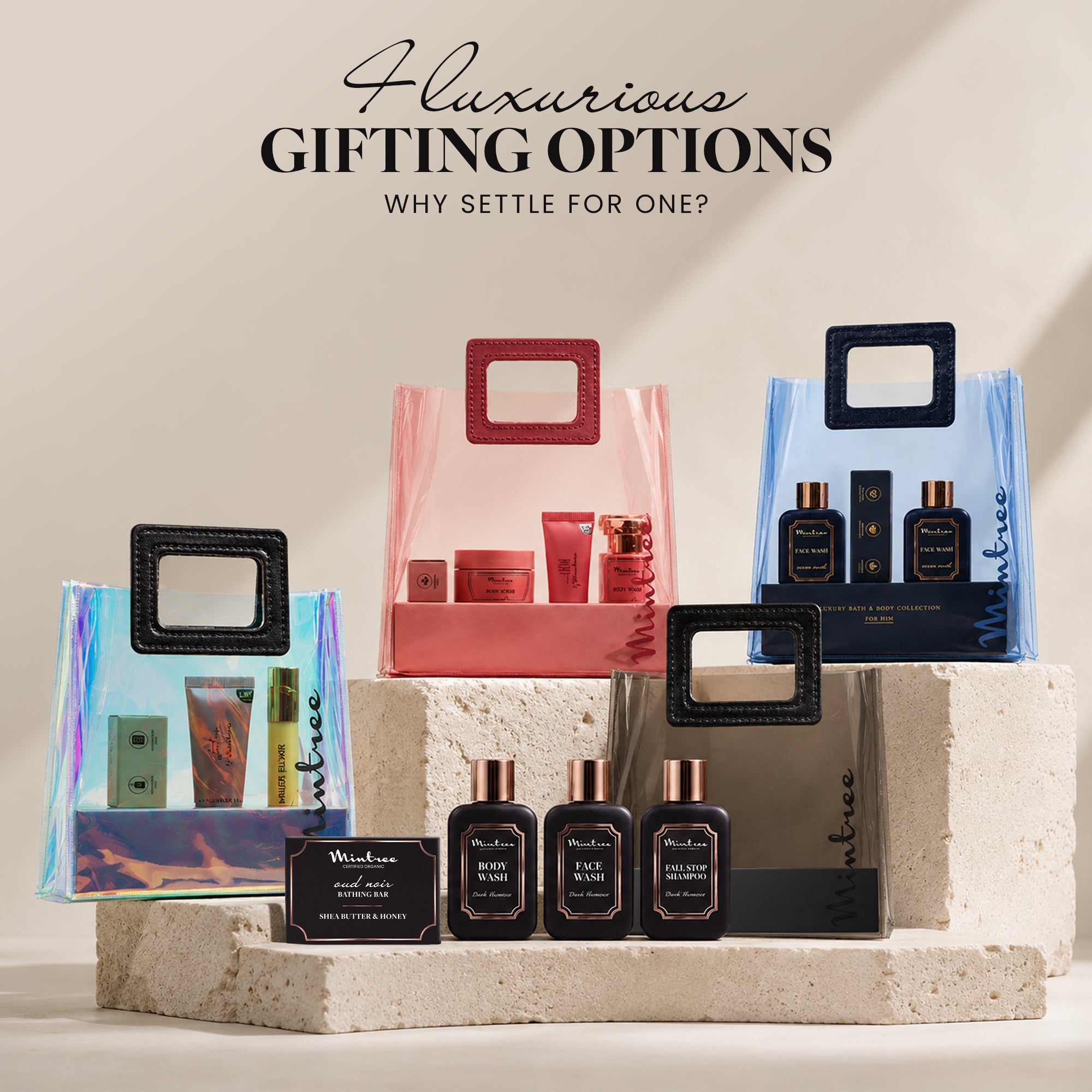 4-IN-1 DARK HUMOUR GIFT BAG FOR MEN (250 gm / ml)