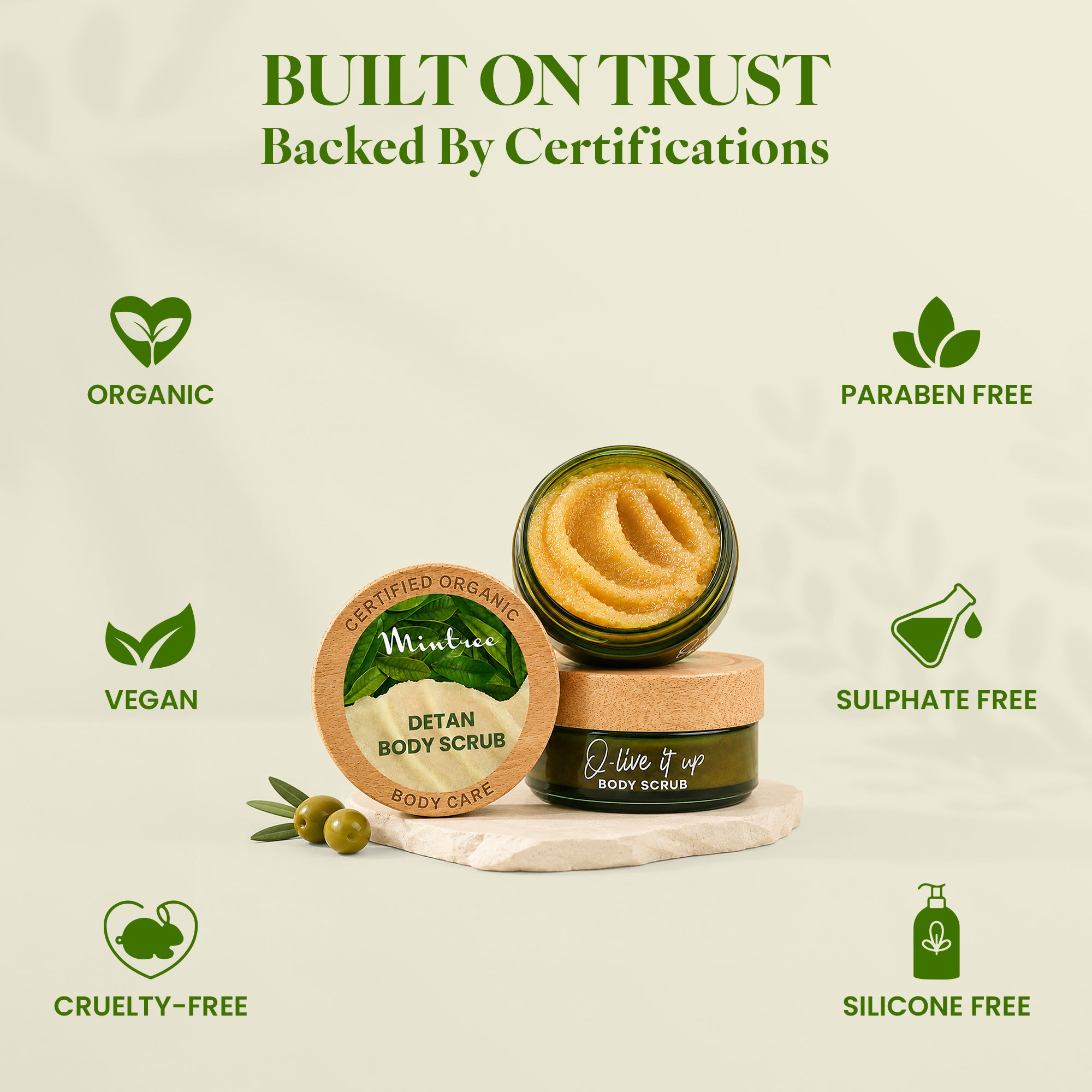 BRIGHTENING Olive Body Scrub 150 gm
