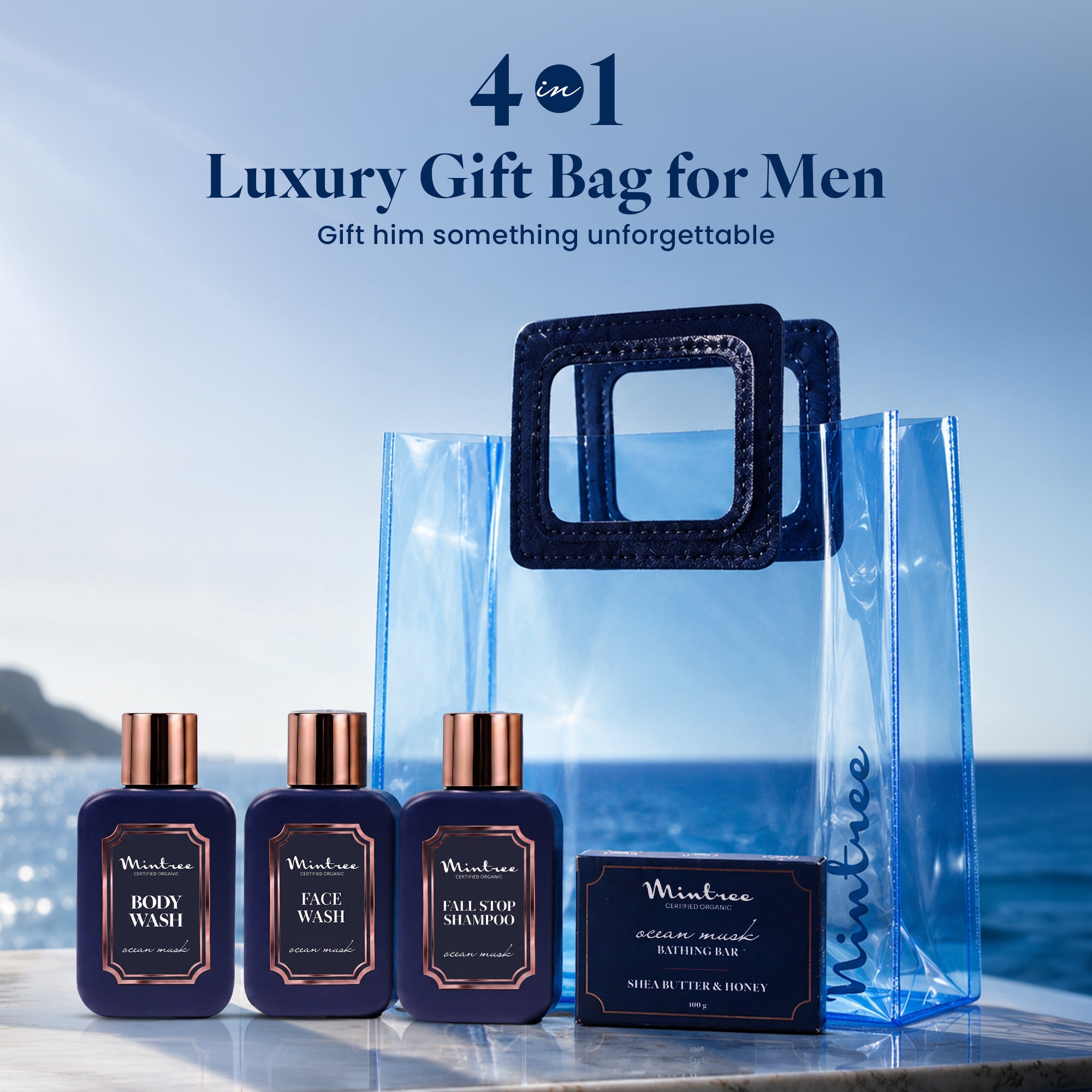 4-IN-1 RAGE GIFT BAG FOR MEN (250 gm / ml)