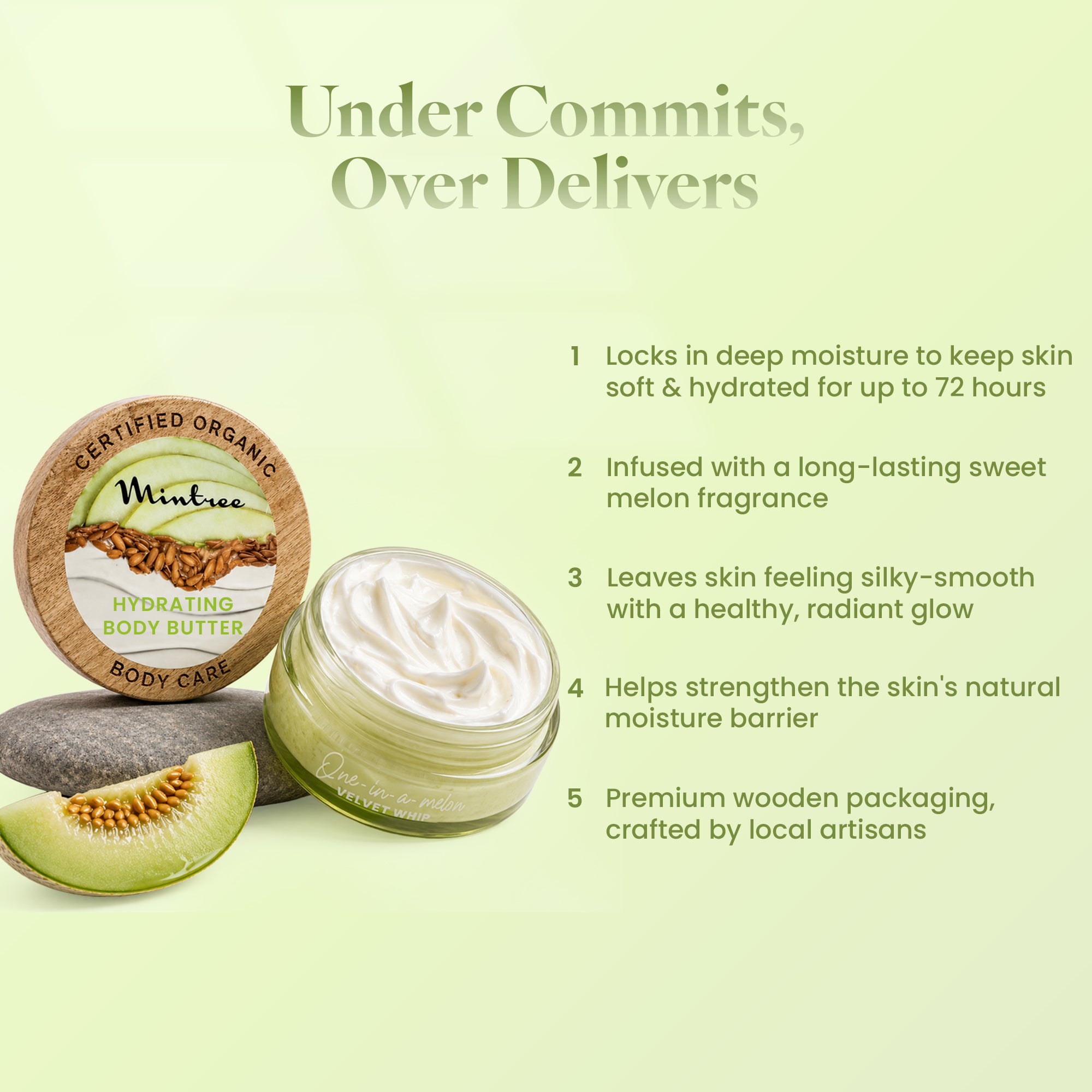 MOISTURIZING Melon Body Butter 150 gm