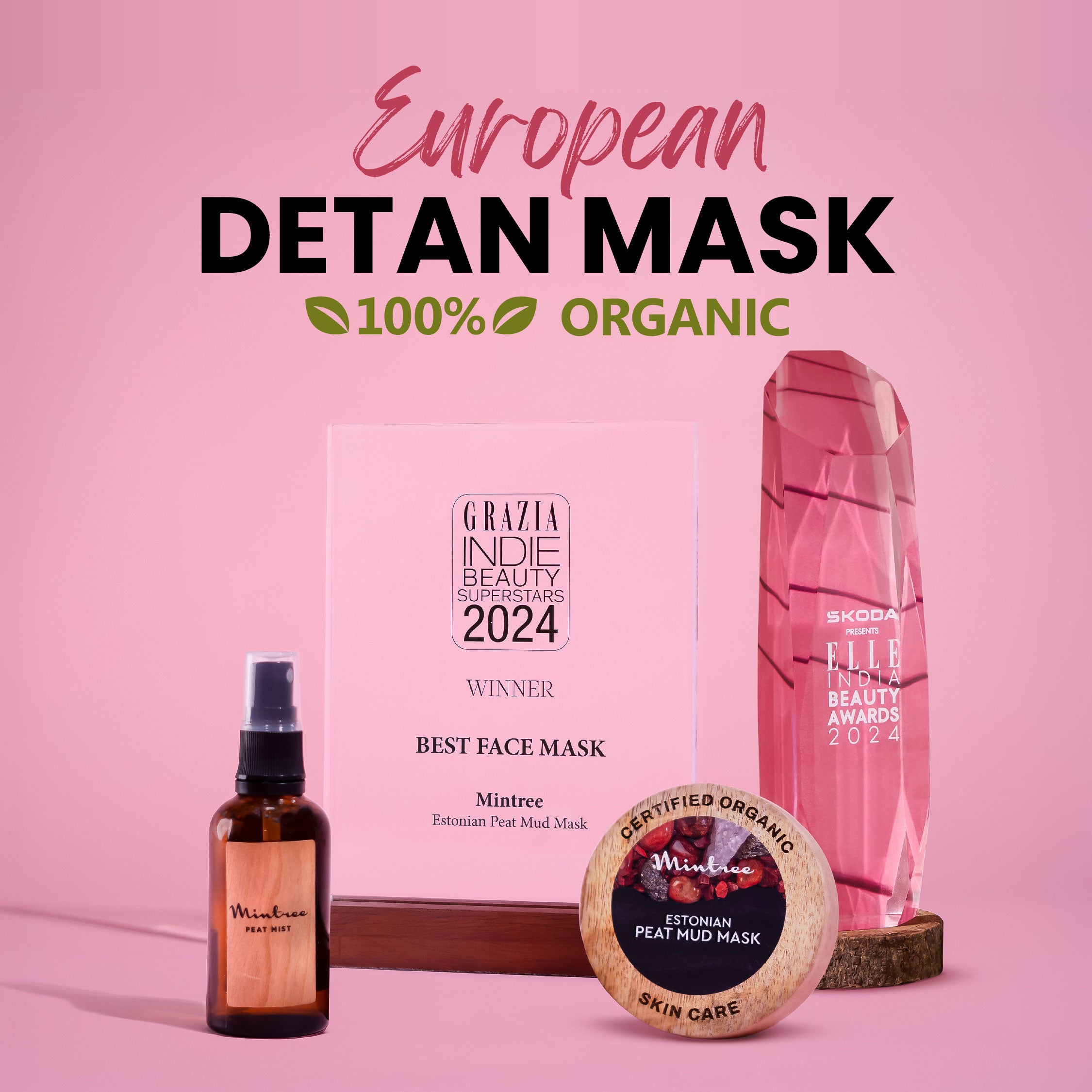 100% Organic Bio-Active Face Mist 50ml