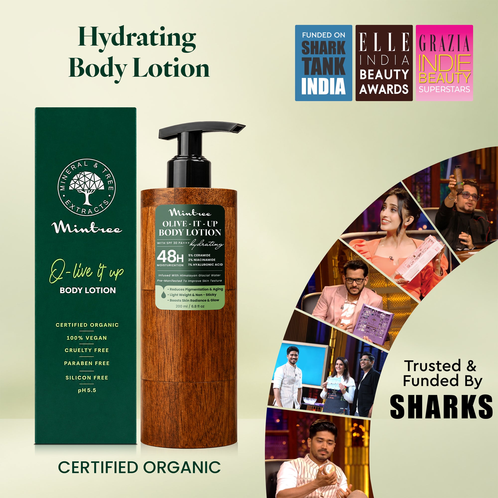 HYDRATING Olive Body Lotion 200 ml