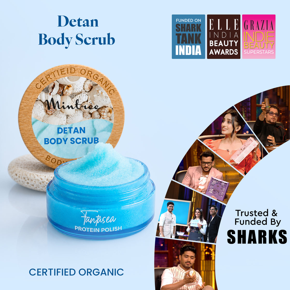 BRIGHTENING Fantasea Body Scrub 150 gm