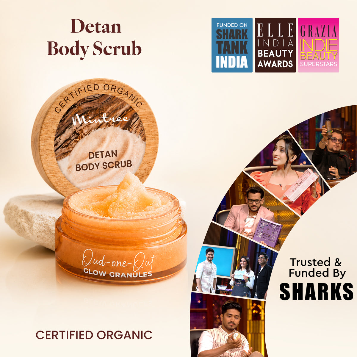 BRIGHTENING Oud Body Scrub 150 gm
