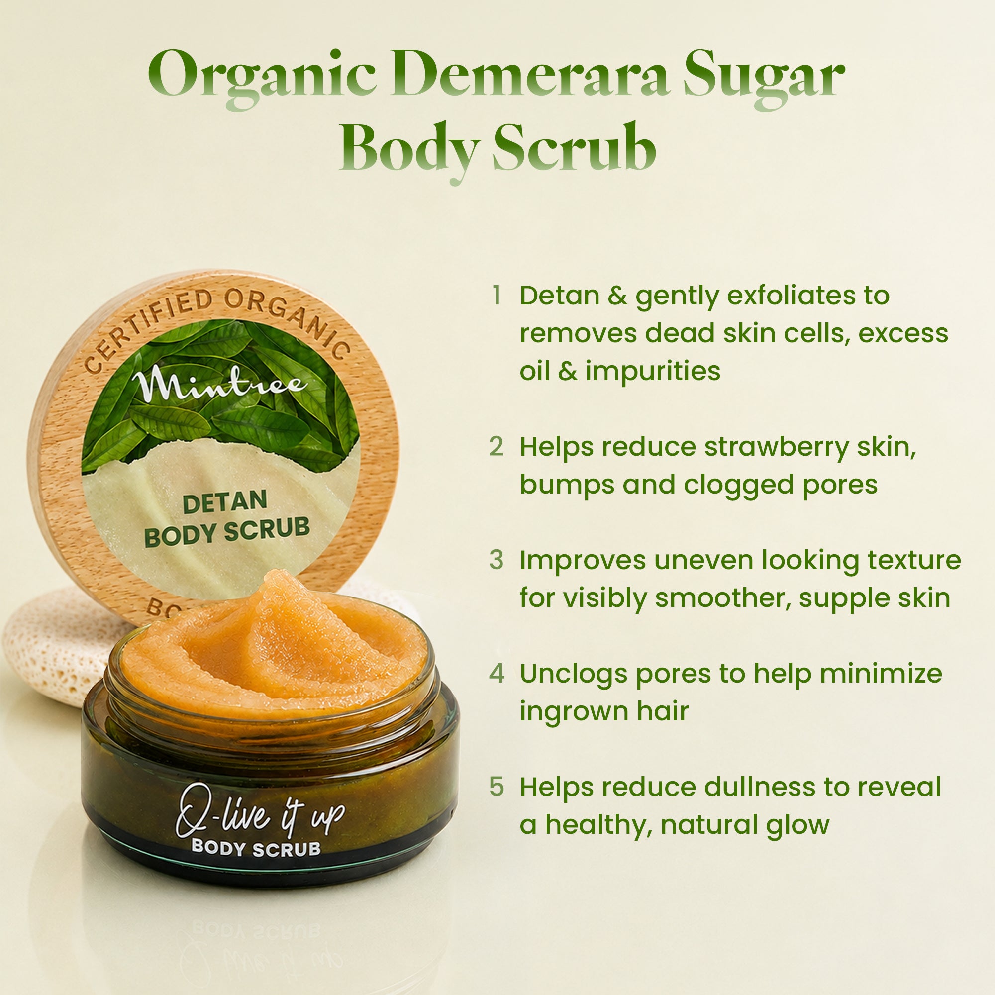 BRIGHTENING Olive Body Scrub 150 gm