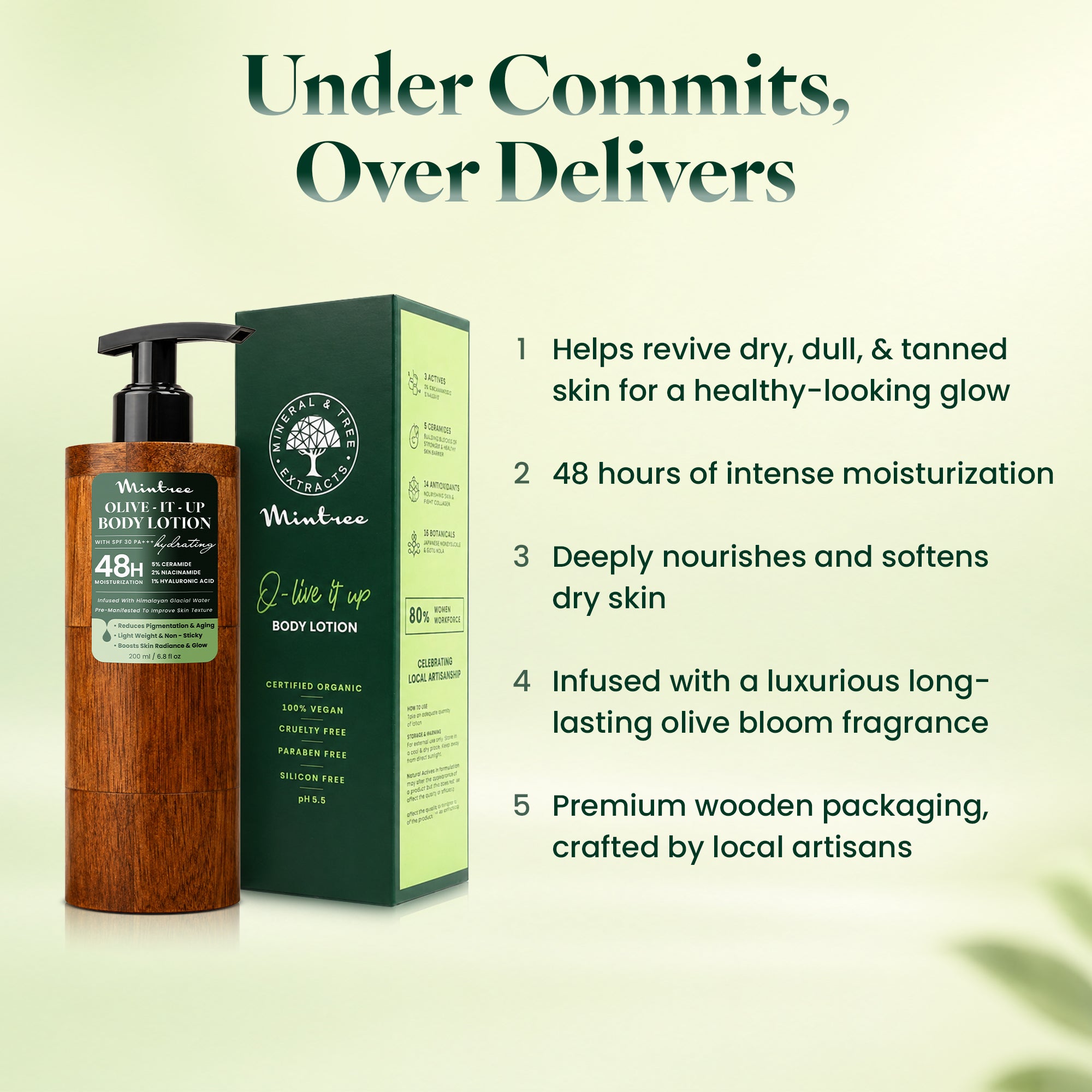 HYDRATING Olive Body Lotion 200 ml