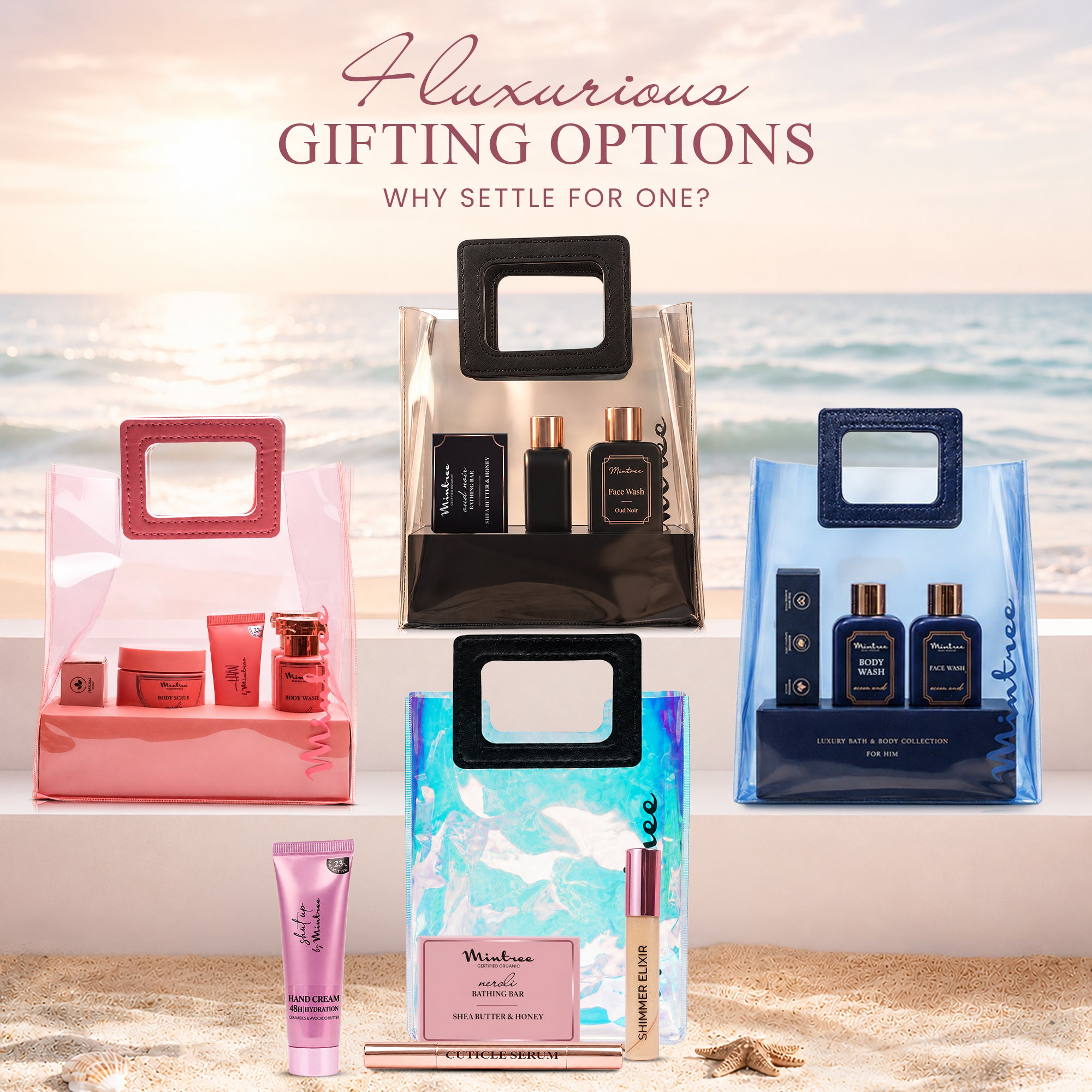4-IN-1 SHUT UP GIFT BAG FOR WOMEN (145 gm / ml)