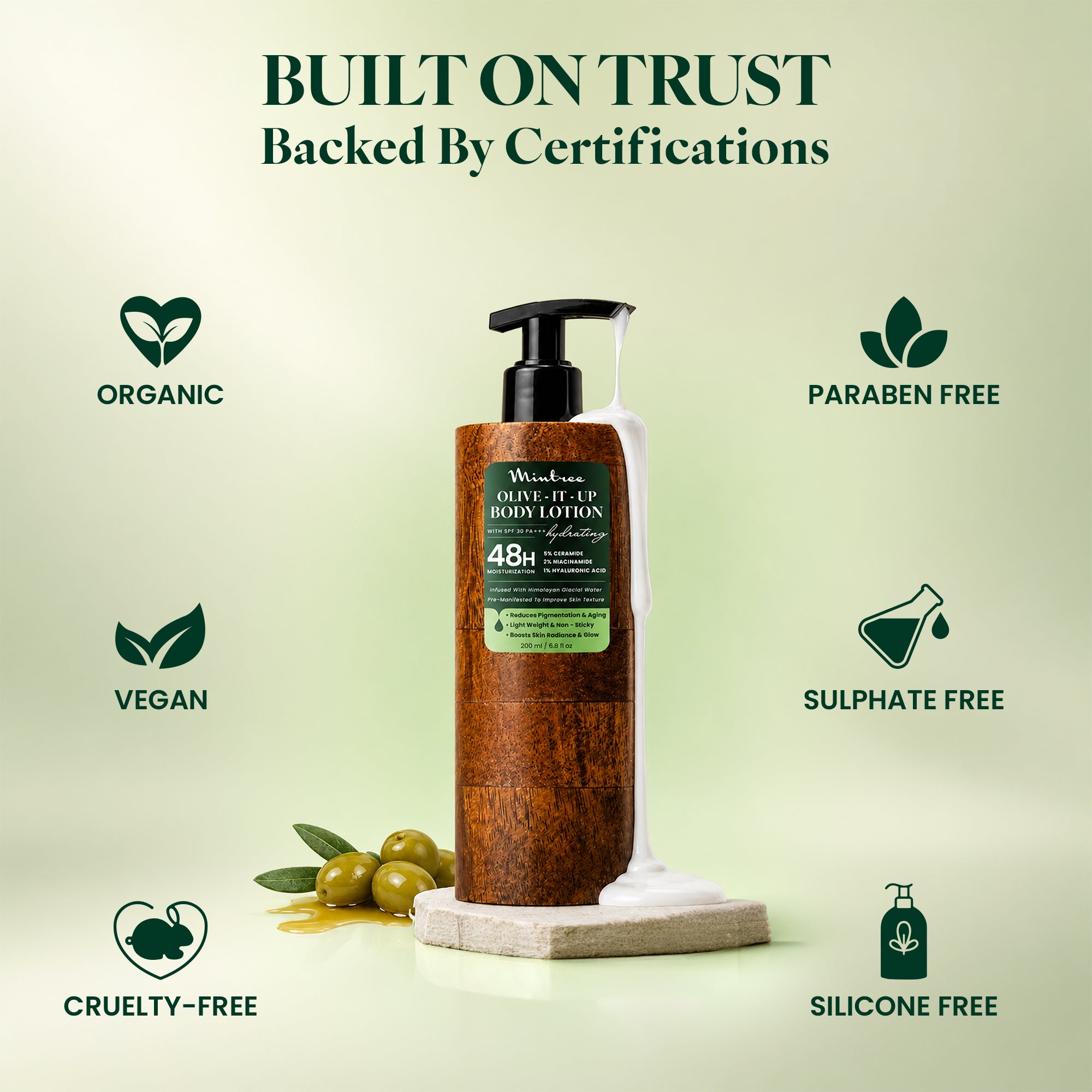 HYDRATING Olive Body Lotion 200 ml