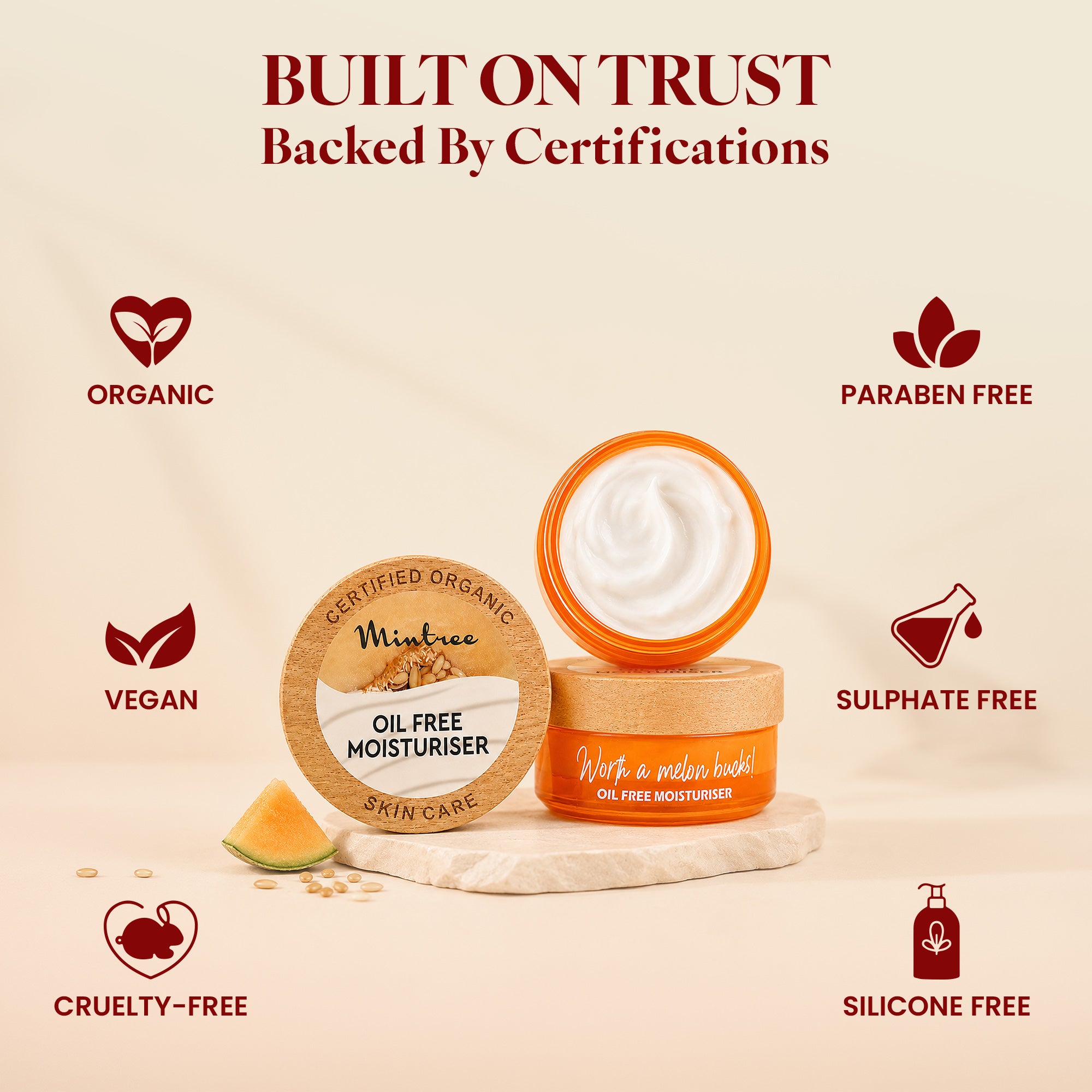BRIGHTENING Melon Oil-Free Face Moisturizer 60 gm