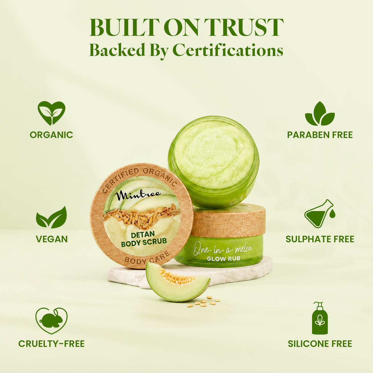 BRIGHTENING Melon Body Scrub 150 gm