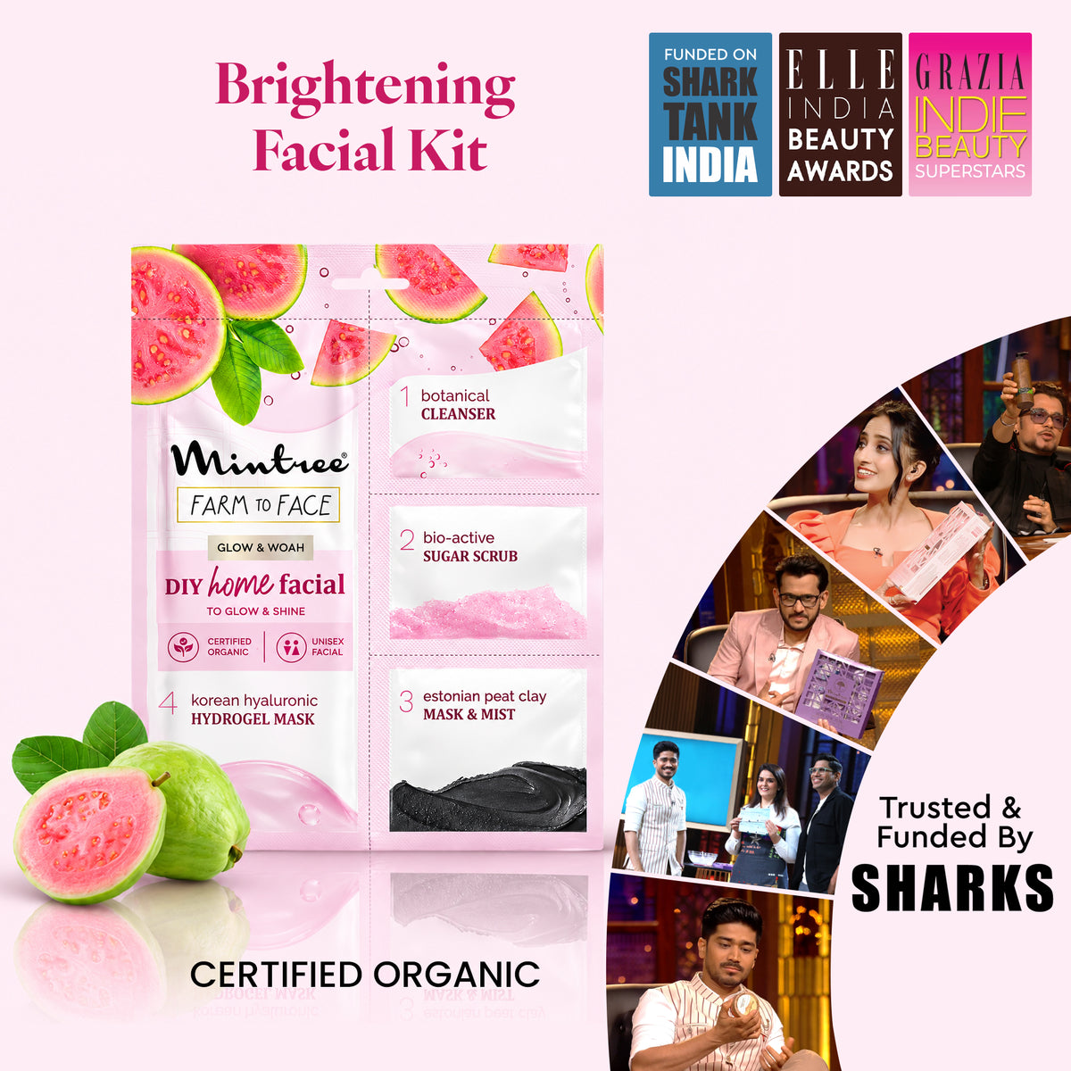 GLOWING DIY Home Facial (Guava)