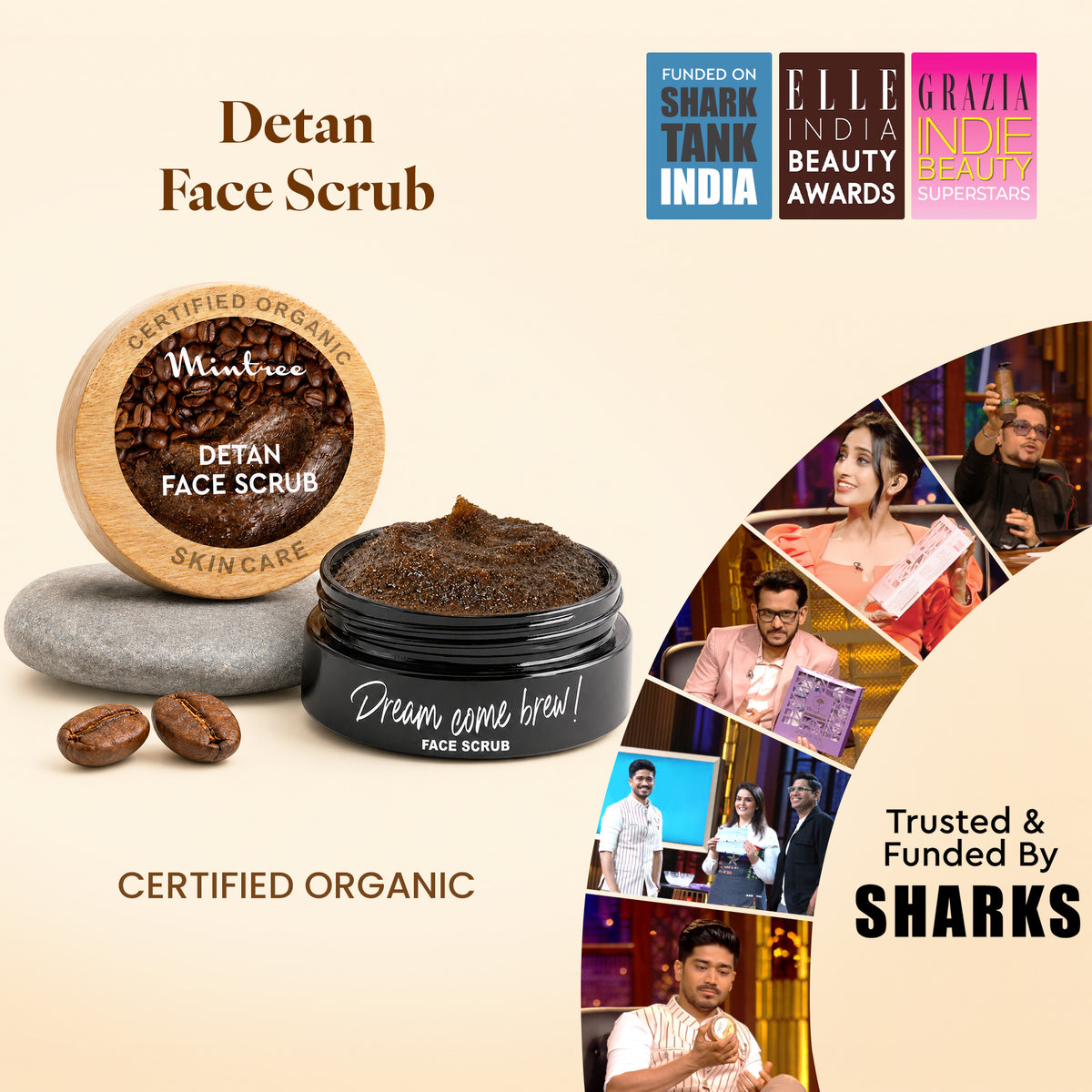 BRIGHTENING Coffee Face Scrub 60 gm