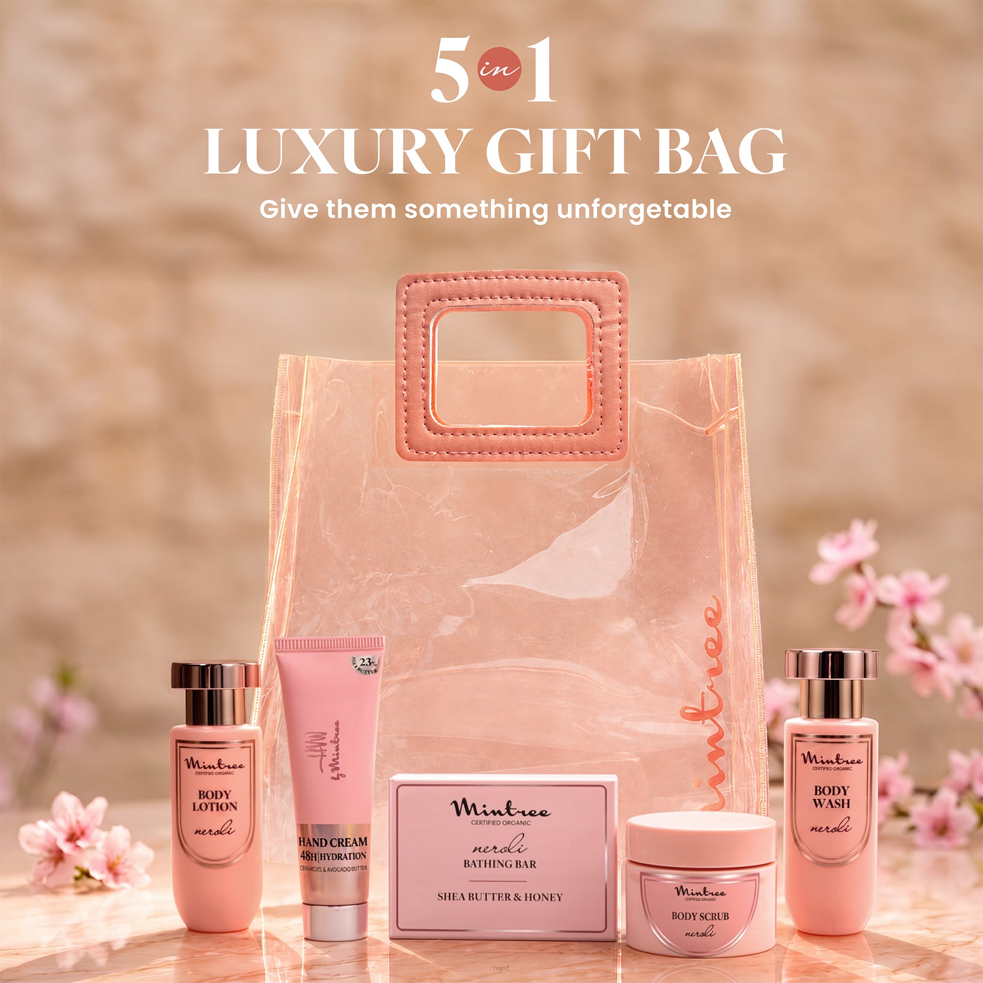 5-IN-1 HVW GIFT BAG FOR WOMEN (280 gm / ml)