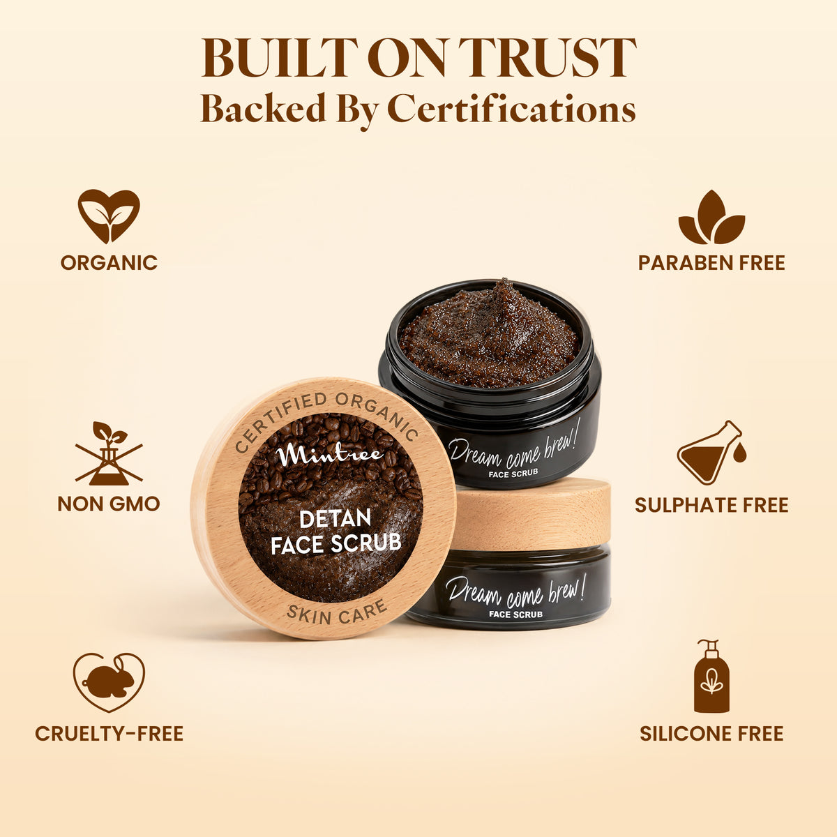 BRIGHTENING Coffee Face Scrub 60 gm