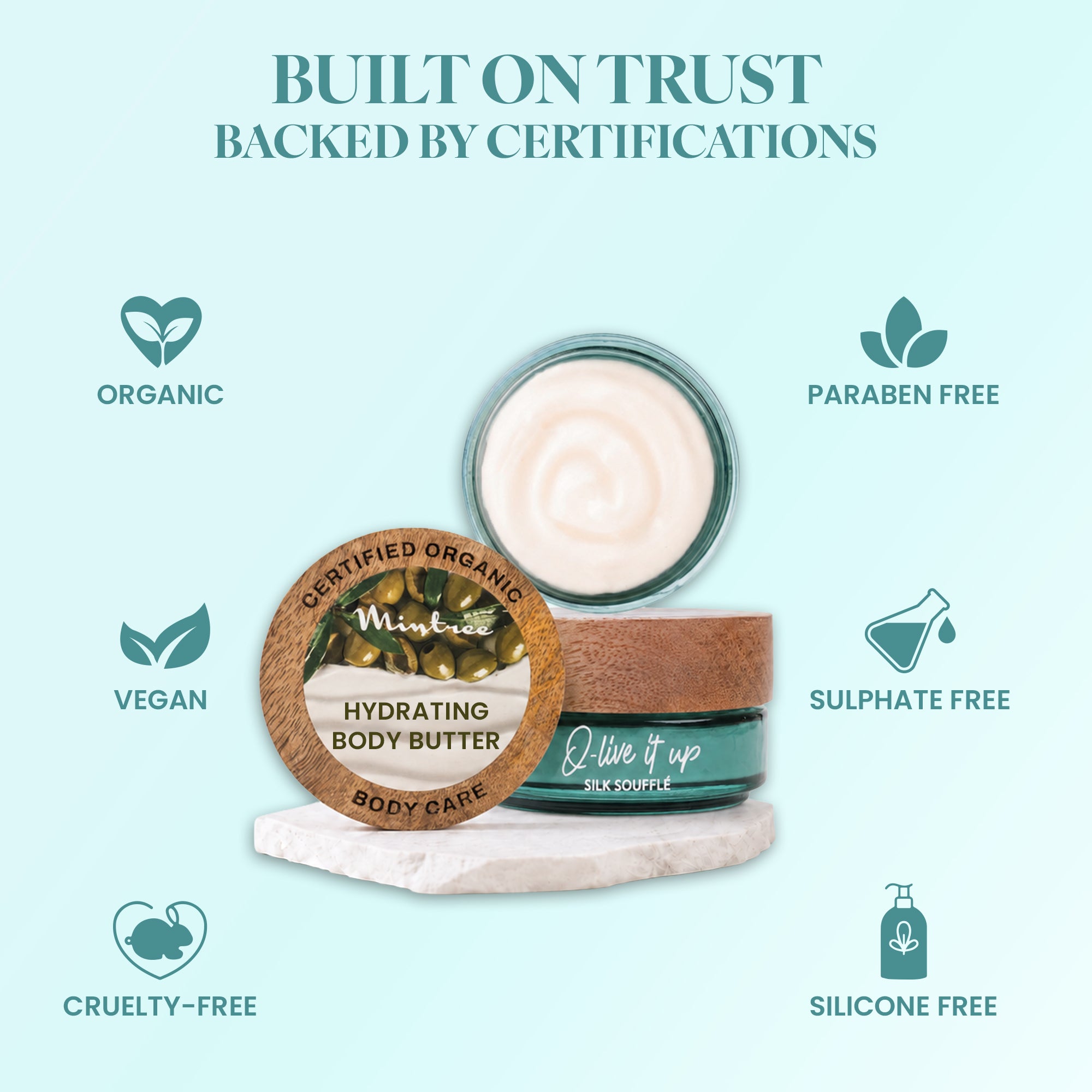 MOISTURIZING Olive Body Butter 150 gm