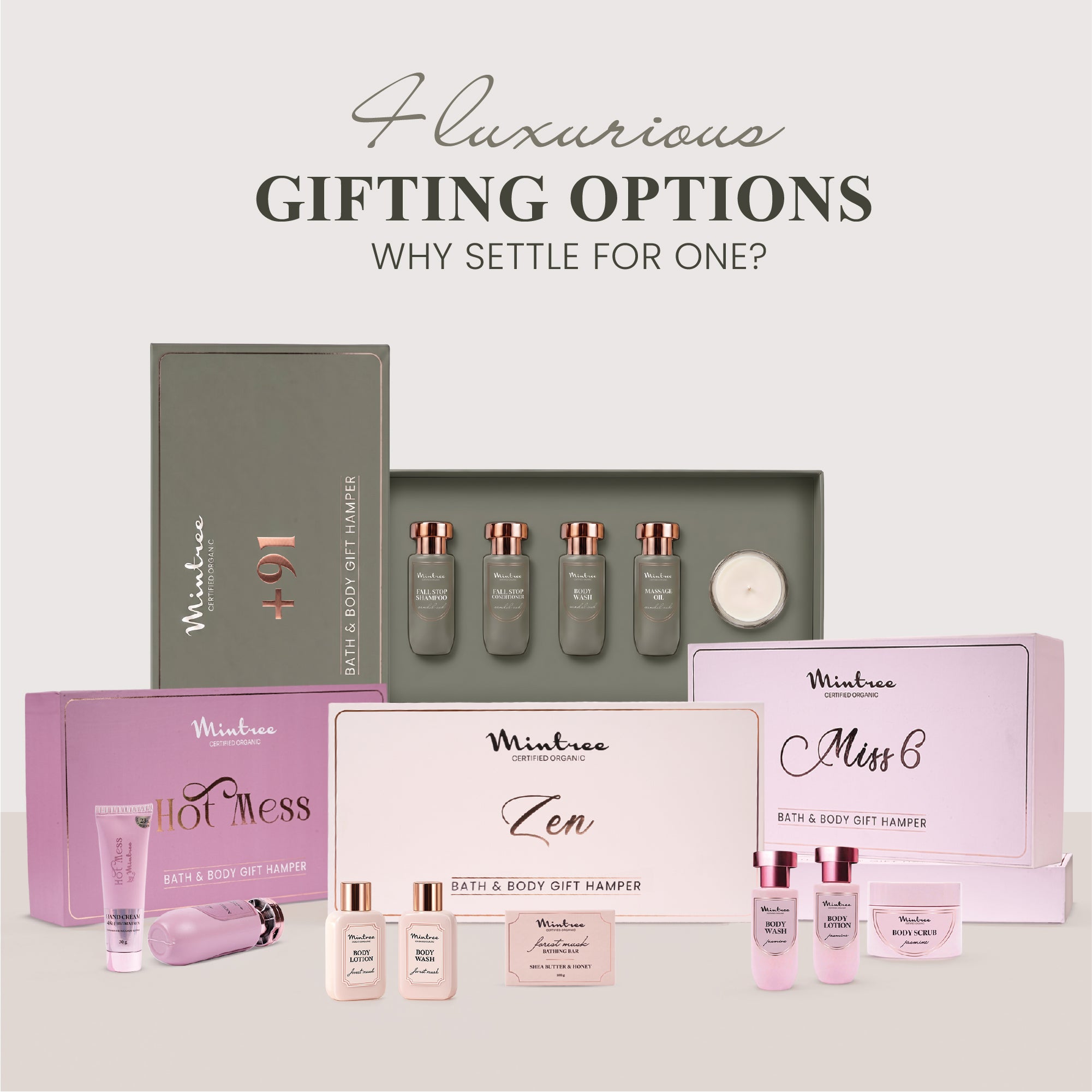 5-IN-1 +91 GIFT BOX HAMPER (250 gm / ml)