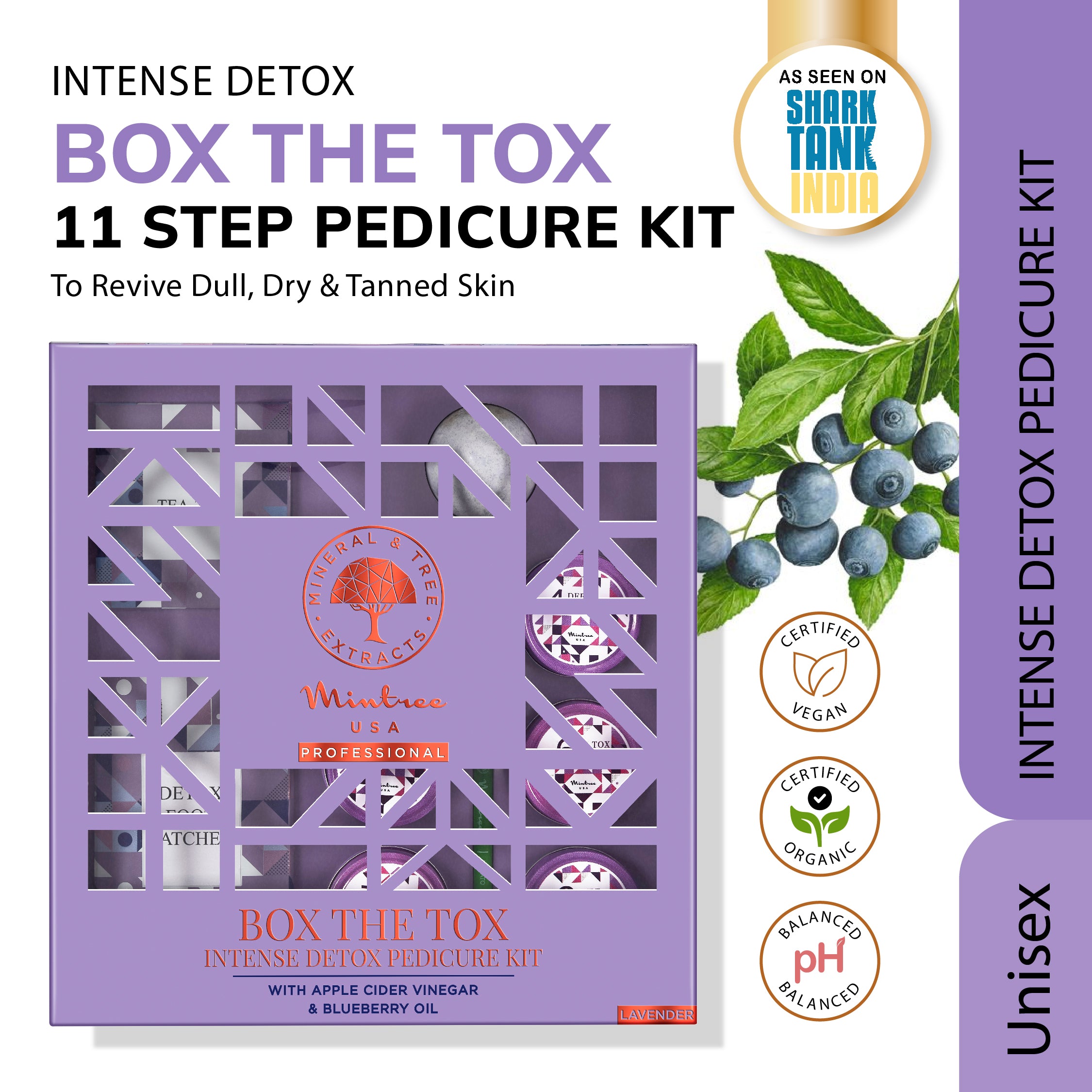 MANI-PEDI KIT BOX THE TOX