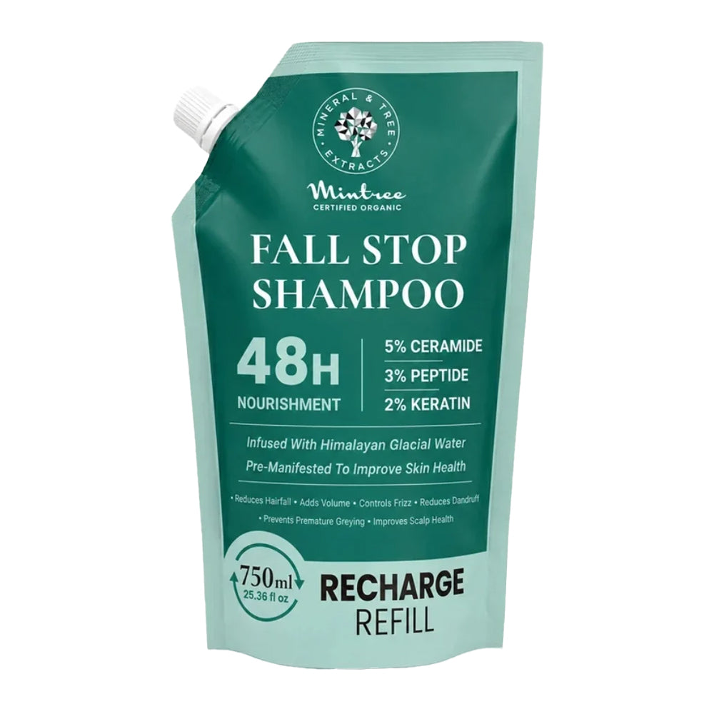 REFILL PACK of Volumizing Hair Fall Stop Shampoo 750 ml